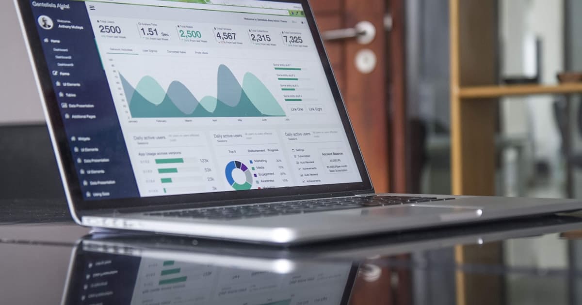 Technical SEO checklist on a dark dashboard